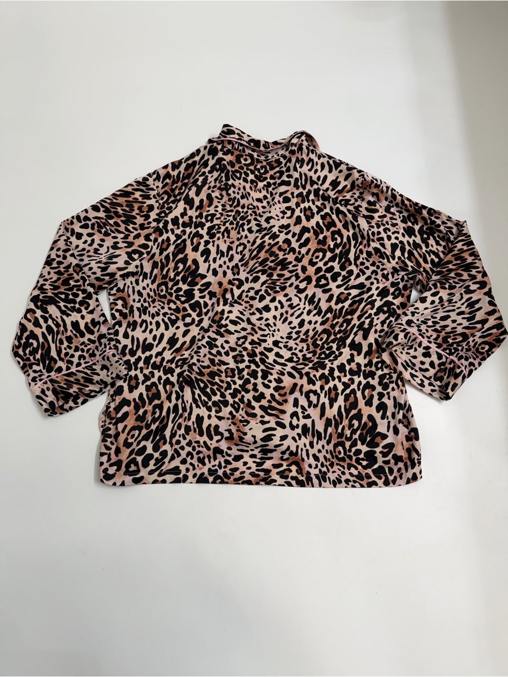 Victoria's Secret Pink Leopard Print Pajama Set Women's Large - Picture 13 of 13